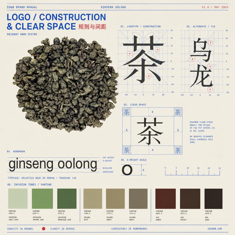 The design — Ginseng Oolong