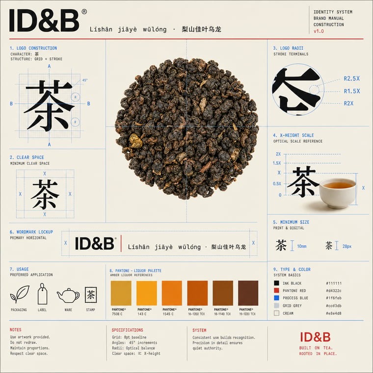 The design — Lishan GABA Oolong