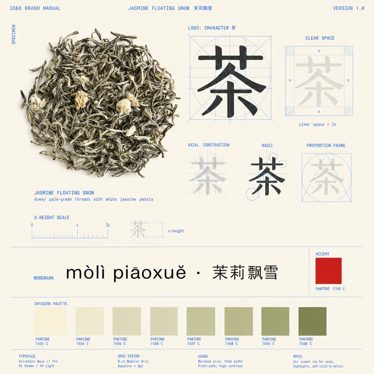 The design — Mòlì Piāo Xuě