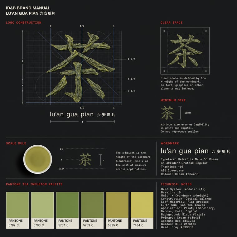 The design — Liú Ān Guà Piān